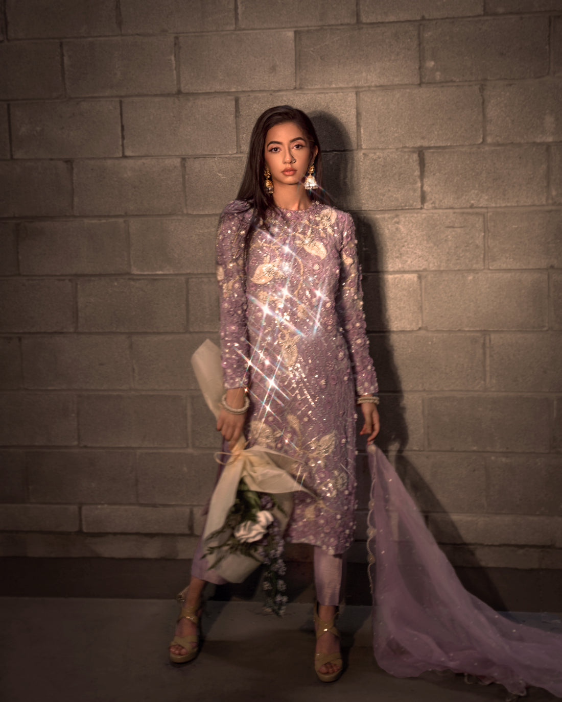 Lavender Haze in Organza